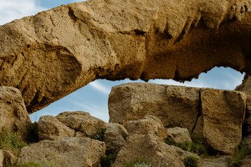 Canvas Print - formations in region country