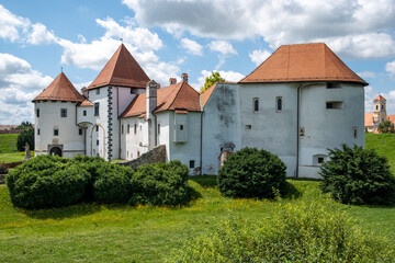 Stari Grad Varaždin . Varaždin City Museum . Croatia / Schloss Varaždin . Kroatien