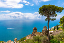 View From Ravello, Amalfi Coast (Costiera Amalfitana), UNESCO World Heritage Site, Campania