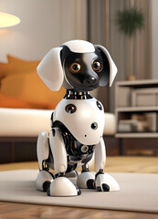 Chien robot,,IA générative.