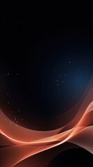 Poster - Captivating banner backdrop design with wavy abstract shapes and a dazzling glittering effect