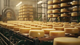 Round cheese production line factory