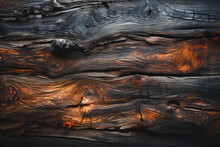 Burnt Wood Texture Background