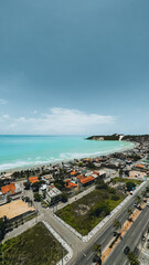 Wall Mural - view of the sea and city