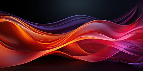 Wall Mural - Blue and red energy background, generative ai