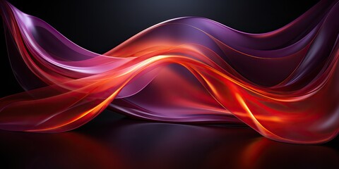 Wall Mural - Blue and red energy background, generative ai