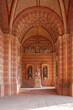 Vorhalle des Speyerer Doms in Speyer mit dem Kenotaph für Rudolf von Habsburg. Region Pfalz im Bundesland Rheinland-Pfalz im Deutschland