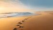Footprints on the Beach
