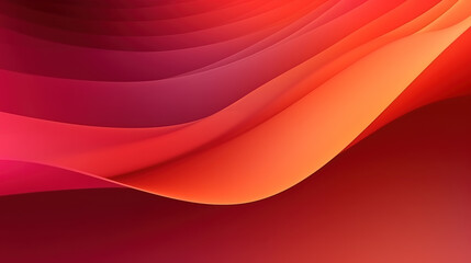 Poster - Beautiful Red abstract background wallpaper. Generative Ai