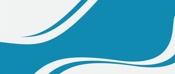 abstract blue background banner wave