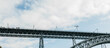 Porto bridge from below. 
