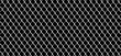 Steel wire chain. Chainlink fence. Safety fence pattern. Seamless chain link fence. Wire mesh steel icon. Grid metal chain-link. Metallic wired fence pattern.