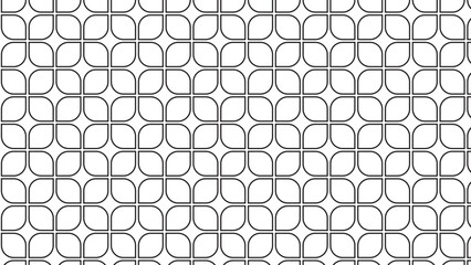 Abstract vector seamless pattern and swatches oriental line texture on white background wallpaper geometric diagonal fabric waves set of design elements