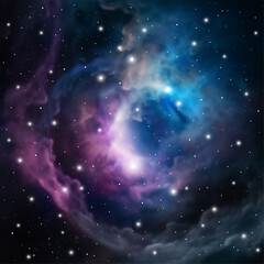 Wall Mural - outer space futuristic background with cosmos and sky. cosmic background. universe background. galax