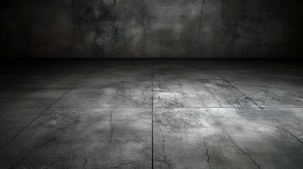 Wall Mural - Black wall texture rough background dark concrete floor or old grunge background with black