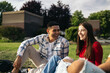 © Pedro Merino/Stocksy - Multiracial group of young students in the campus gardens