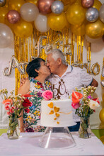 Old Couple Anniversary