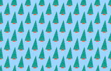 Christmas Tree Forest Pattern