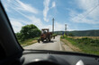 © Bianca Loðbrók/Stocksy - Car driving on Italian countryside roads