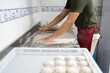 © Alvaro Lavin/Stocksy - Chef working with dough.
