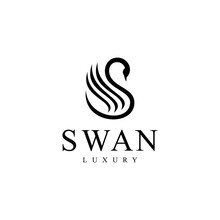 Swan S Logo Inspiration Creative Idea