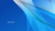 Vector abstract graphic design blue banner pattern presentation background web template.