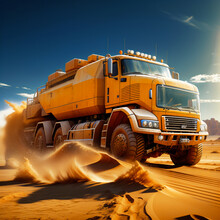 Truck In The Desert