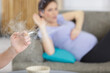 pregnant woman does dislike the smoke