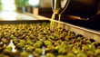 Cold pressing of organic olives