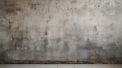 Wall Mural - old aged concrete wall. grey concrete wall background. 