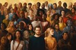 © Xavier Allard - Cultural diversity. The people of the world. Different races generated with artificial intelligence.