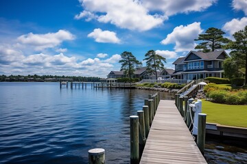 Poster - Breathtaking Waterfront Property with Private Dock