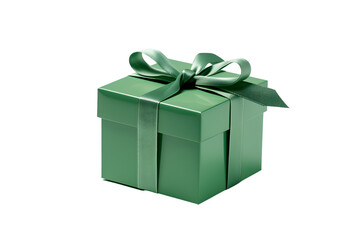 Wall Mural - green gift box