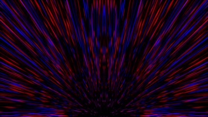 Poster - Abstract hyperspace background. Computer generated 3d render