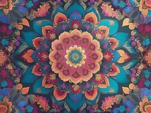 Mandala Coloring Page, Decorating, Decor, Seamless, Vintage, Vector, Floral, Flower, Pattern, Art.