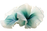 Fototapeta Na drzwi - a poetic marriage of mint green and seafoam blue abstract shape, generative ai
