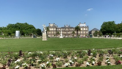 Canvas Print - Jardin du Luxembourg à Paris