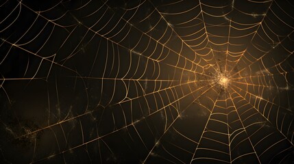 spider web background generated with ai