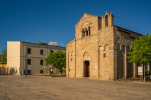 View Of Basilica Di San Simplicio Church In Olbia, Olbia, Sardinia
