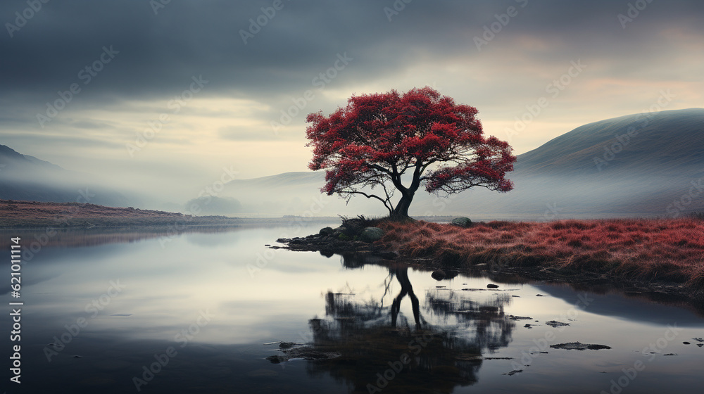 sunset over the river HD 8K wallpaper Stock Photographic Image Stock ...
