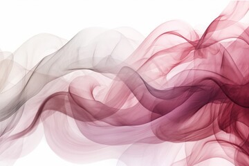 Aufkleber - abstract magenta smoke background, Ethereal Silhouette: Abstract Waves of Red Smoke Over a Contrasting White Background, in the Style of Light Magenta and Light Gray