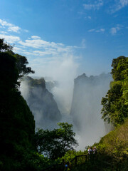  Landscape near the Victoria Falls in Zimbabwe and Zambia Africa