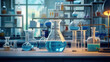 © Marcus - lab chemistry or science research and development concept.