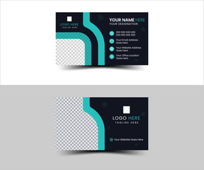 unique professional modern new business card design.