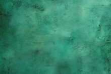 Beautiful Green Decorative Venetian Plaster. Walls With A Plastered Background. Made Using Generative AI Tools