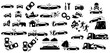 © 英里子 三島 - Collection of vector icon illustrations about car accidents, breakdowns, collisions and maintenance maintenance