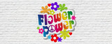 Fototapeta Tęcza - Flower power