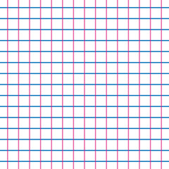 Aufkleber - abstract seamless geometric blue pink line pattern.