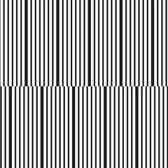 Poster - abstract seamless geometric black vertical line illustration pattern.