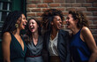 © veneratio - Generative AI illustration of beautiful multi racial and multi cultural women of different ages and styles